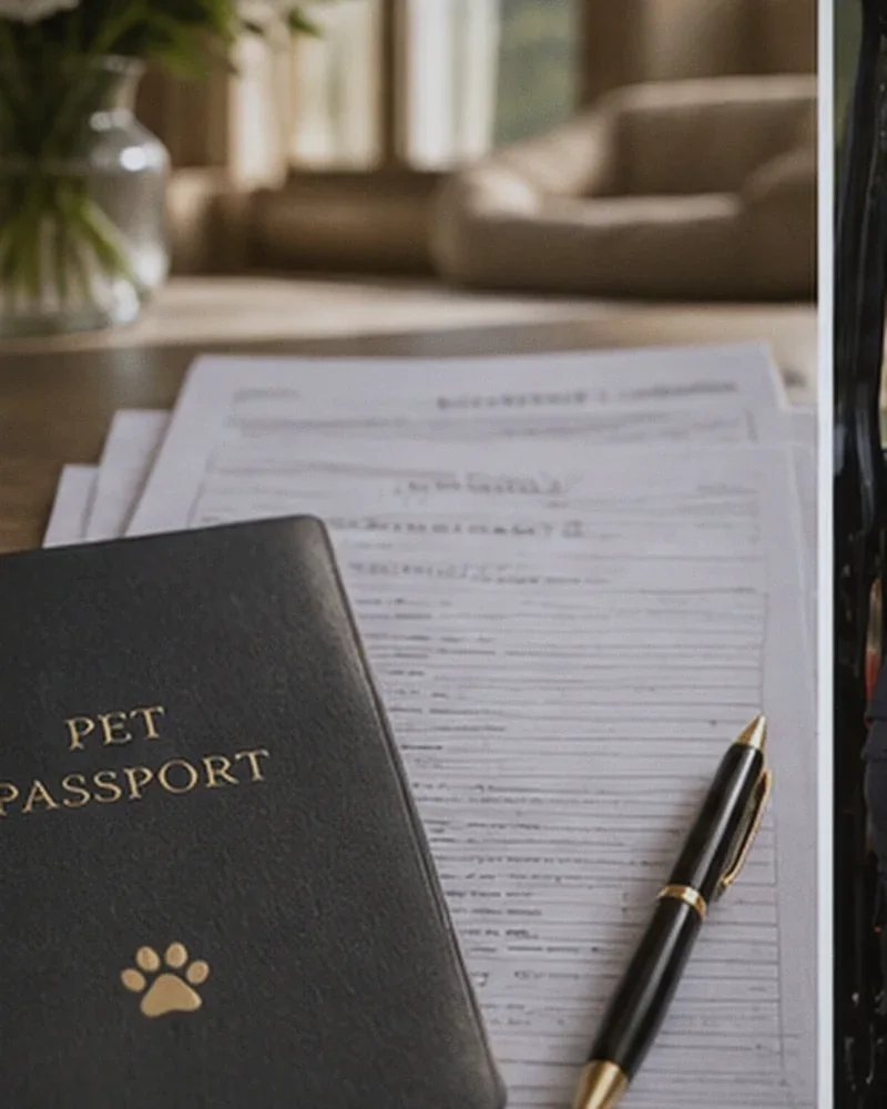 Documentación y requisitos de entrada del animal