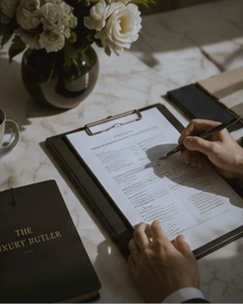 Suppliers and purchasing for the residence
